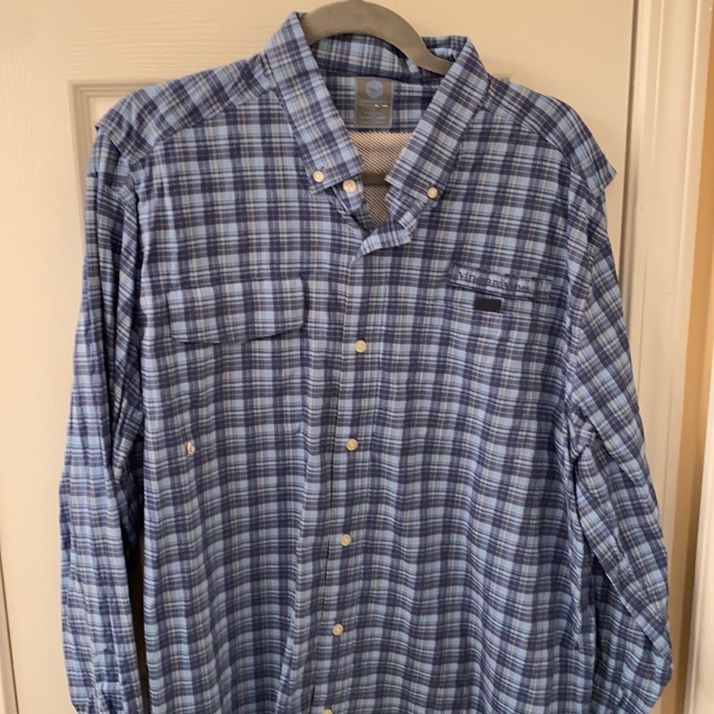 Vineyard Vines Harbor Fishing Shirt, XL